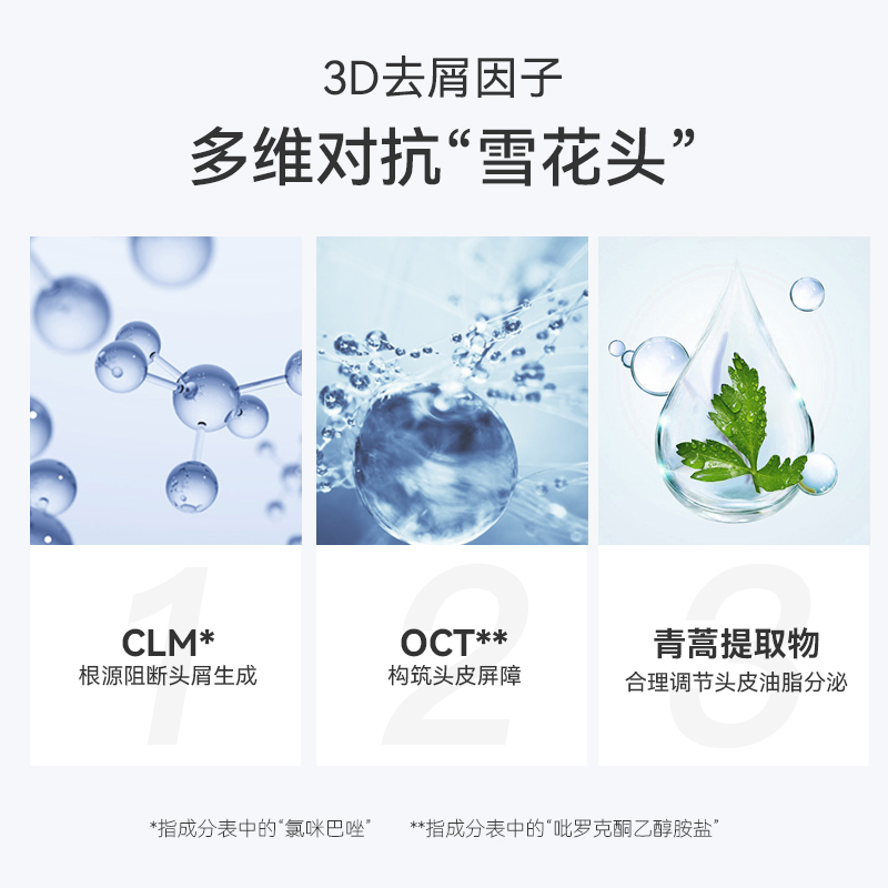 博柔头皮长效去屑净爽洗发露头皮护理洗头膏洗发水发膜套装洗发液