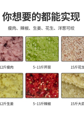 大型商用绞肉机20升大容量绞馅机