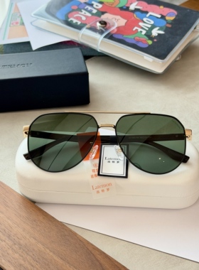 浪特梦周翊然马年同款大框太阳镜男偏光墨镜复古飞行员款女J31069