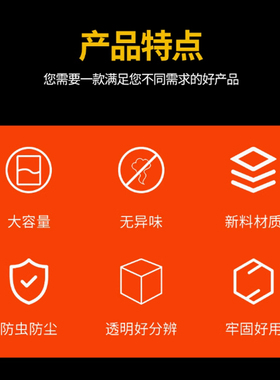 透明收纳盒塑料DIY储物盒材料