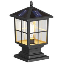 Solar Wall Lamp Outdoor Waterproof Courtyard Lamp Modern Advanced Outdoor Rural Villa Garden Yard column headlights