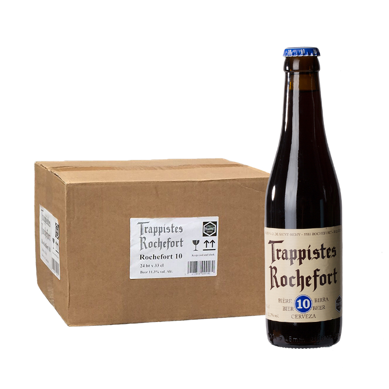 箱装罗斯福10号啤酒Rochefort330ml24瓶比利时进口修道院精酿整箱-图3