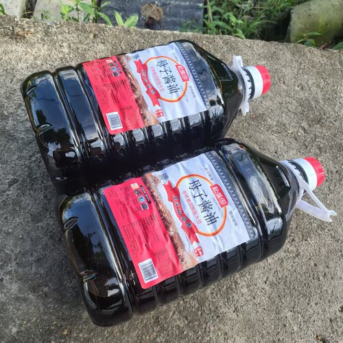 手工酿造酱油绍兴特产母子酱油5kg*2桶壶装做菜商用家用厨师酱油 - 图2