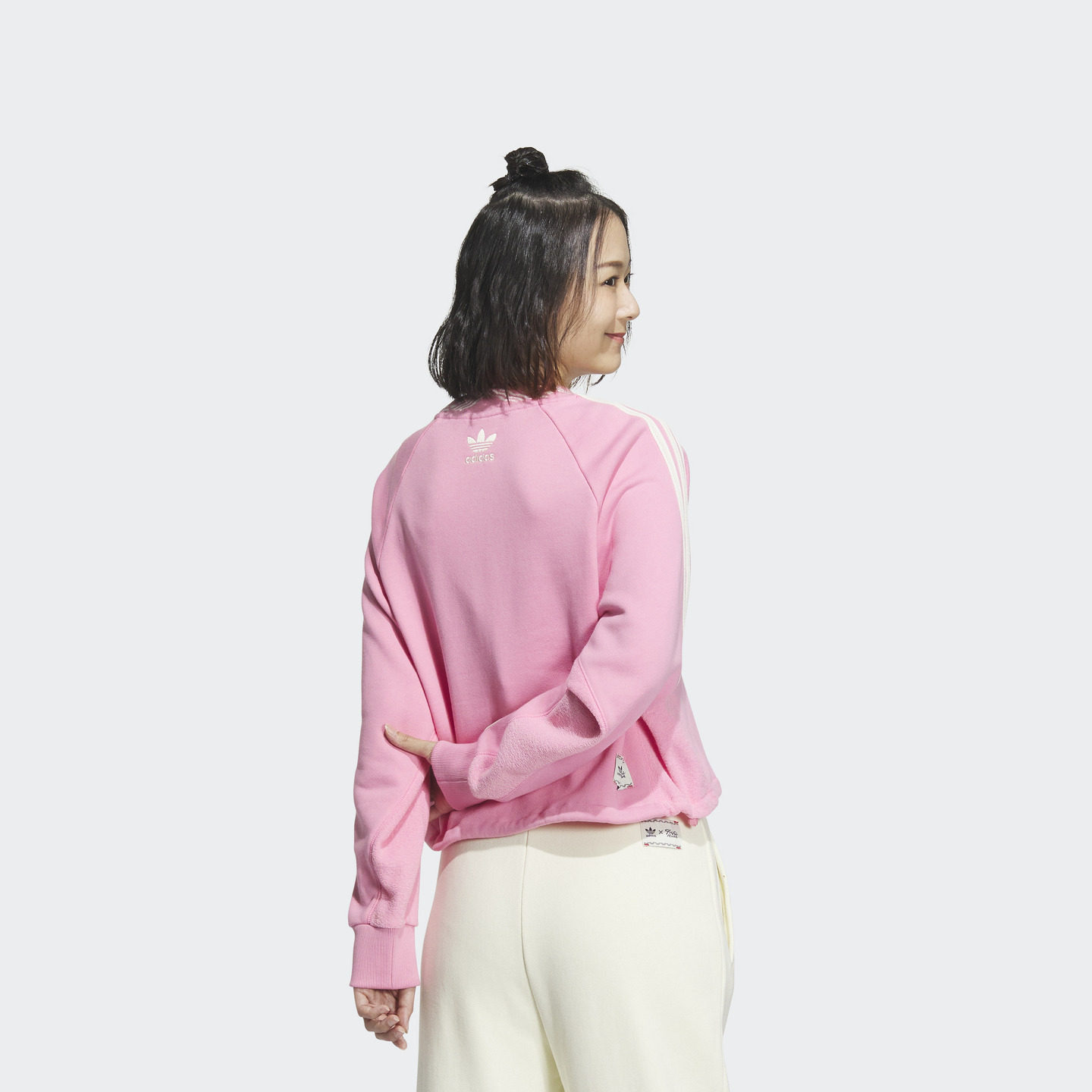 马思纯同款阮菲菲联名运动卫衣女装adidas阿迪达斯三叶草