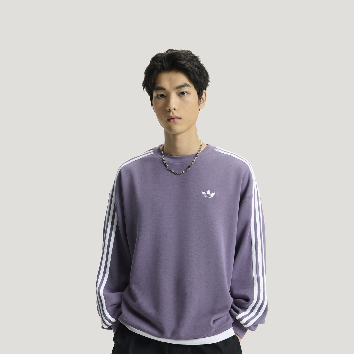 休闲篮球风舒适宽松运动套头卫衣男装秋冬adidas阿迪达斯三叶草