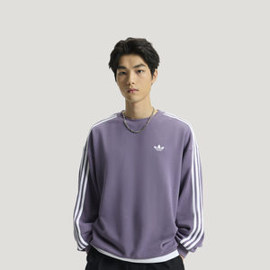 休闲篮球风舒适宽松运动套头卫衣男装秋冬adidas阿迪达斯三叶草