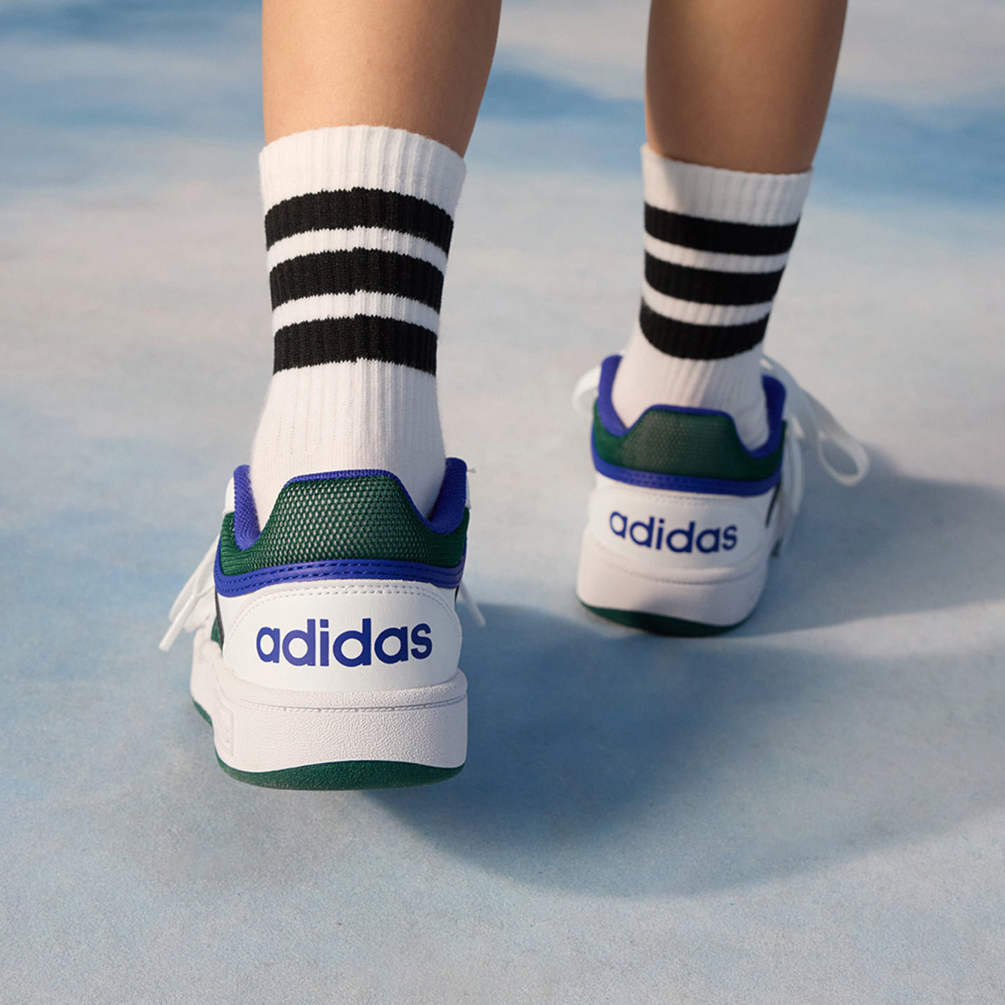 男女小童 HOOPS 3.0 K休闲篮球风板鞋adidas阿迪达斯官方outlets,淘宝优惠券,粉丝福利购,淘宝优惠卷