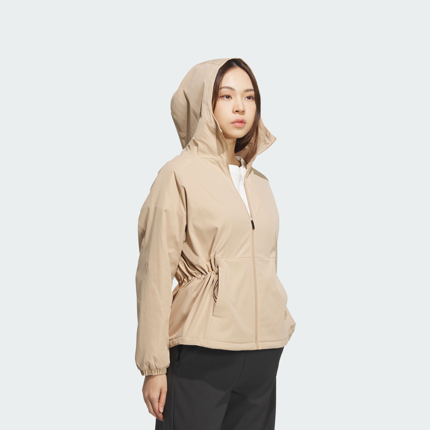 睿族工壳拒水防泼收腰连帽外套女adidas阿迪达斯官方轻运动,淘宝优惠券,粉丝福利购,淘宝优惠卷