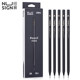 Nusign black wood pencil writing and painting non-toxic