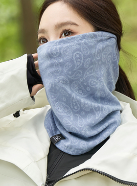 冬季骑行滑雪防风保暖面罩女