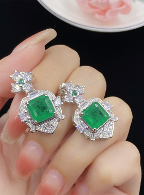 仿真项链奢华高端设计满钻精致女