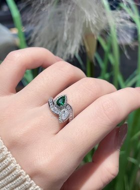 复古bling闪高级感人工培育帕拉