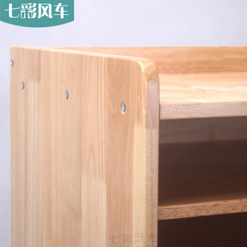 儿童实木绘画纸柜4开卡纸收纳柜儿童美术工4K剪纸画纸分类整理柜 - 图2
