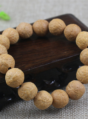 凤眼菩提手串13MM尼泊尔木瓜菩提子佛珠念珠文玩盘玩手链情侣手饰