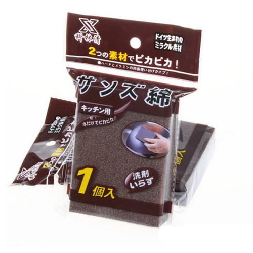 科林清铁锈除垢金刚砂海绵不掉砂纳米神奇魔力擦厨房刷洗锅神器 - 图3