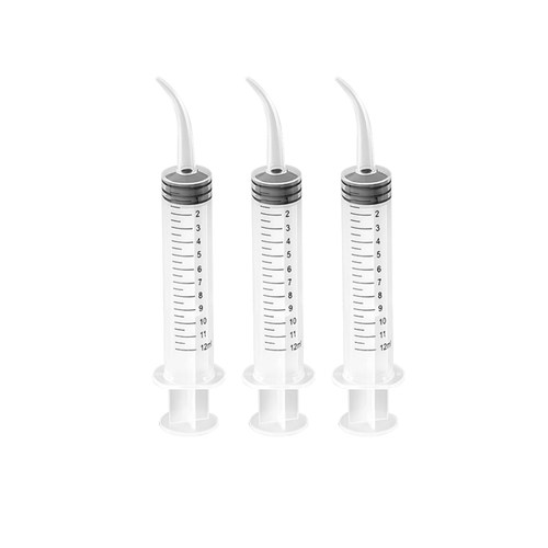 针管弯头冲牙器手动冲洗注射管智齿窝牙洞口腔盲袋清理清洗神器 - 图3