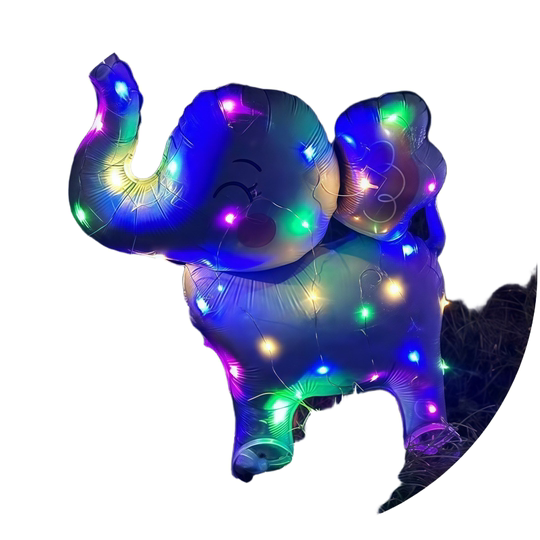 Cartoon new walking animal balloon with wheels