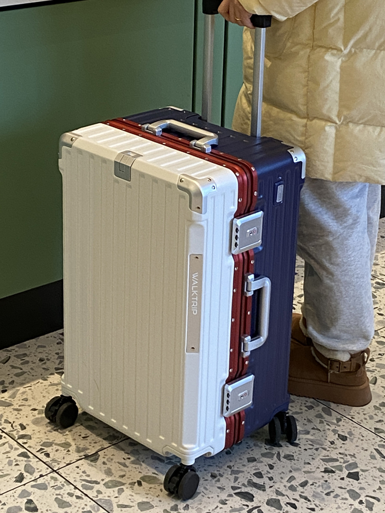 新品大容量行李箱万向轮32寸加厚结实耐用铝框拉杆箱女旅行箱皮箱