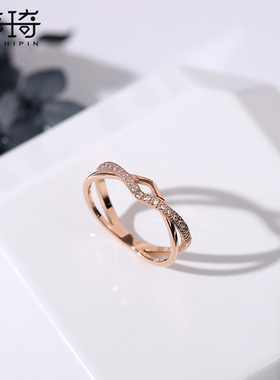 梓琦日韩潮人个性简约气质食指