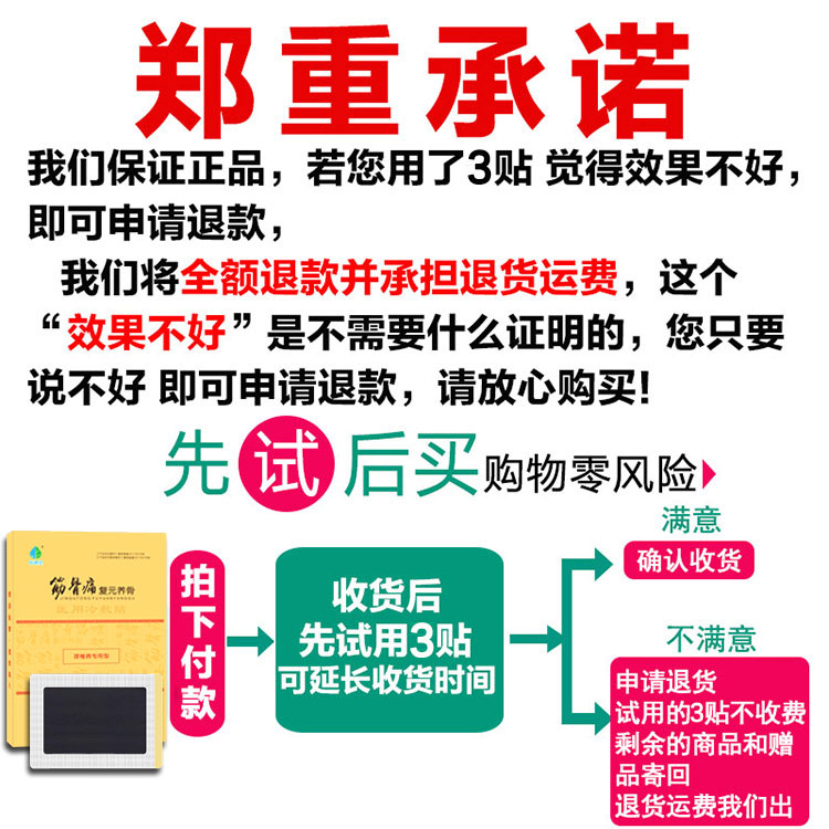 轩鸿堂筋骨痛复元养骨腰疼贴膏腰间盘疼痛专用贴腰痛贴腰椎冷敷贴 - 图3