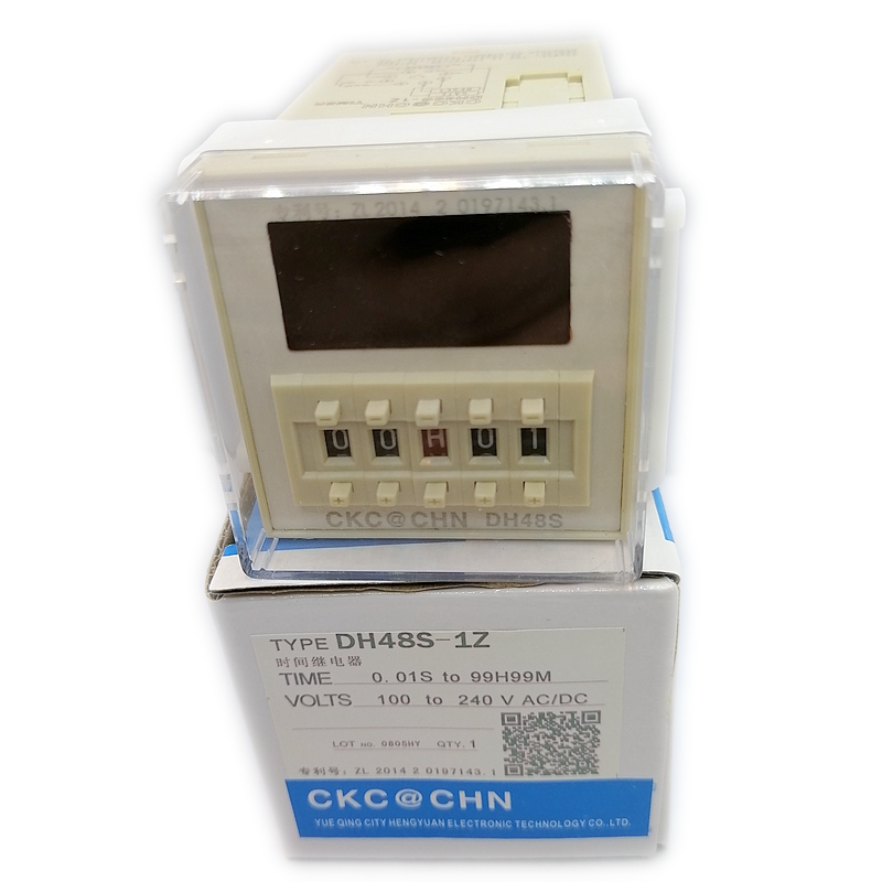 CHC@CHN数显延时时间继电器DH48S-1Z 2Z 220V直流24V 380V定时器 - 图3