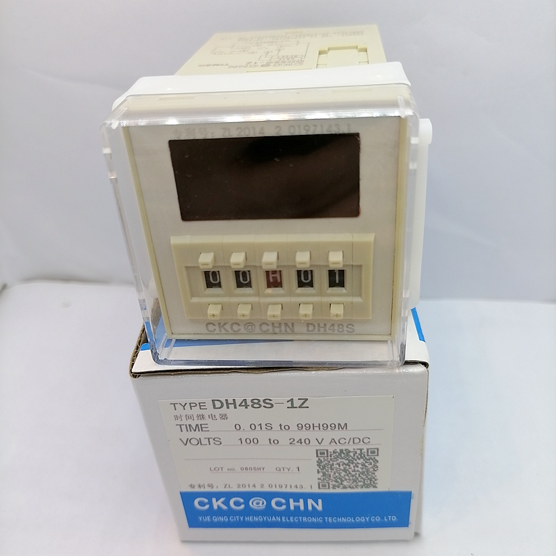 CHC@CHN数显延时时间继电器DH48S-1Z 2Z 220V直流24V 380V定时器 - 图1