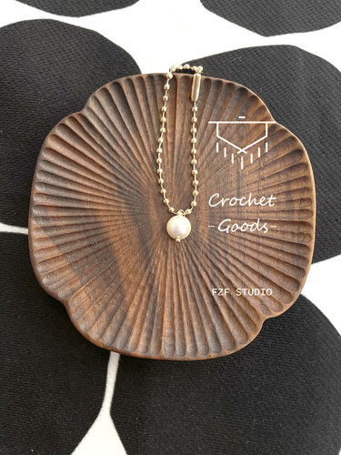 FZF手作玩偶配件mini耳饰手工钩织娃娃珍珠项链换装娃衣配件 - 图3