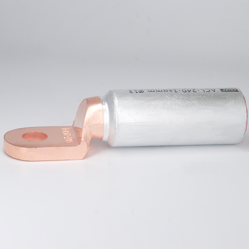 圆头铜铝鼻ACL-10/35/70/120/185/300塑壳用欧标改进型铜铝过渡鼻 - 图0