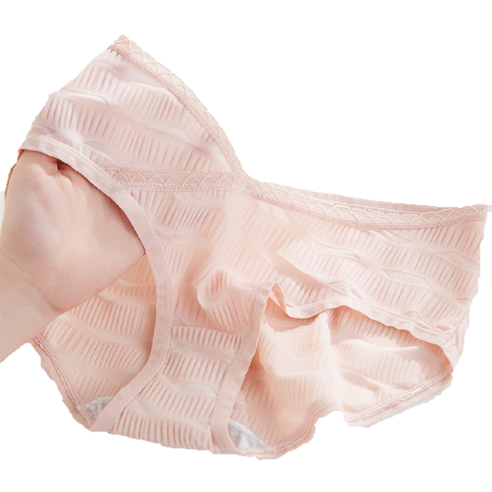 百褶冰沙孕妇纯棉裆孕早中晚期内裤 幔淑葶女三角裤