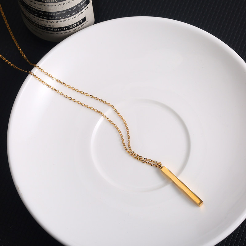 2021年新款潮秋冬小众设计感毛衣链 点创项链