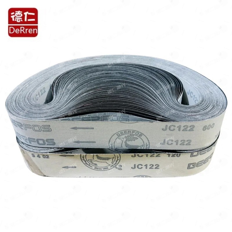 鹿牌JC122软布黑砂碳化硅砂带 915*50金属抛光砂带机磨刀机砂带,淘宝优惠券,粉丝福利购,淘宝优惠卷