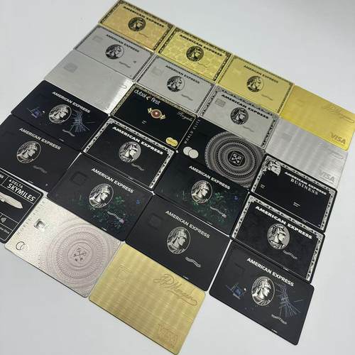 美国运通花卉定制黑卡标准设计2026新颖设计收藏道具卡 - 图2