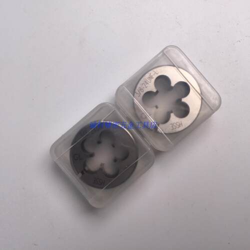 进口GLYSGOK左牙L细牙圆板牙UNCF4-48M10-32 1/4-28 5/16 3/8-24 - 图2