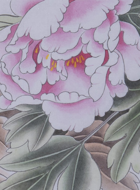 纯手绘中国画写意画工笔花鸟古典牡丹字画新中式卧室书房装饰画