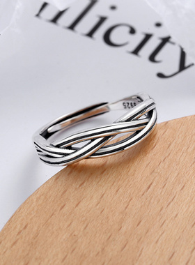 JHEPAN925纯银复古编织