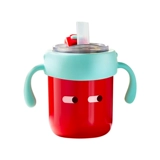 Детский стакан со стаканом со шкалой для домашнего использования из нержавеющей стали, защита при падении