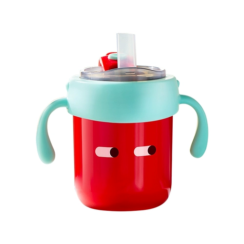 Детский стакан со стаканом со шкалой для домашнего использования из нержавеющей стали, защита при падении