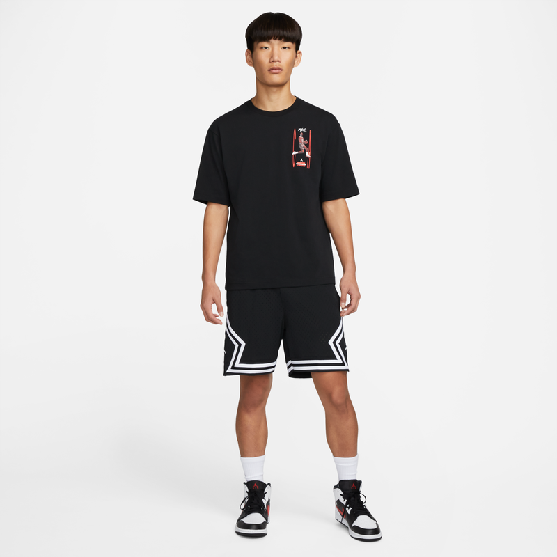 耐克/NIKE JORDAN男子运动训练速干篮球短裤DX1488 DH9076-010 - 图3