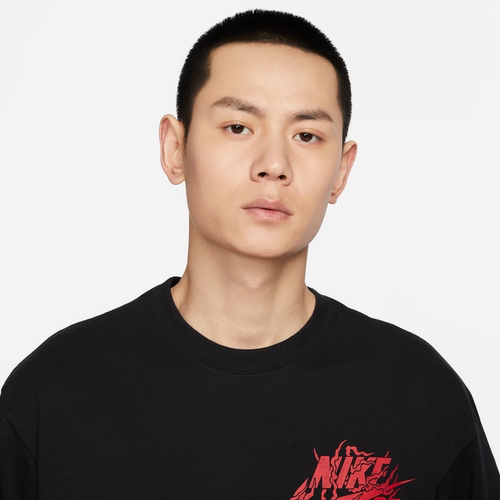 耐克/NIKE SB男子运动宽松休闲印花滑板短袖T恤FQ3720-010-100 - 图1