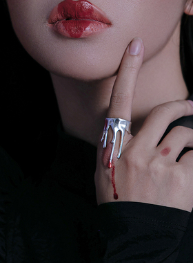 在逃原创设计开口银可情侣月亮