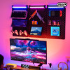 Hardware Girl Gaming Desk Hole Board Shelf Wall