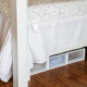 Hardware girl combination can be stacked transparent plastic drawer storage box storage box shoe storage cabinet