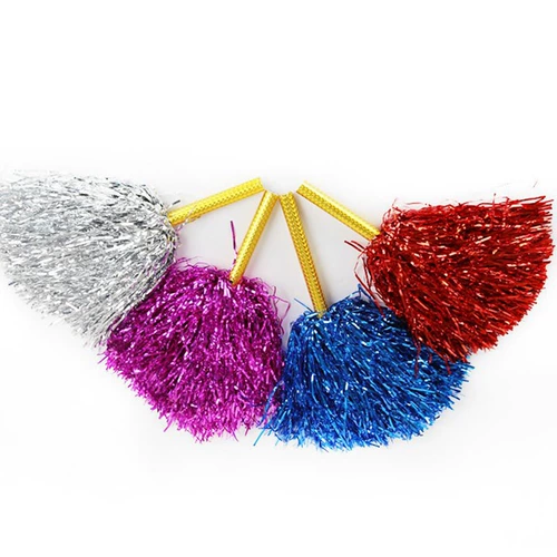 Длинная палочка тянет цветочный мяч La la La Laper Flower Stick Color Ball Детский фестиваль шоу