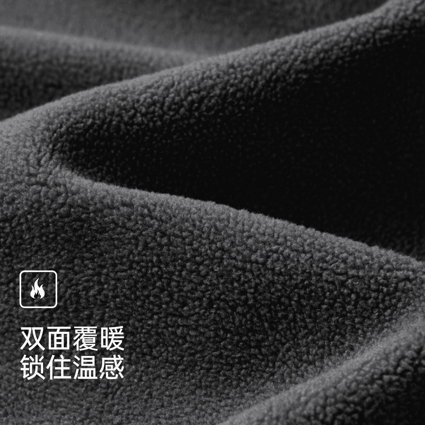 TECTOP/探拓户外男女款抓绒衣秋冬保暖防静电宽松透气羊羔绒外套 - 图3