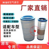PU2137空气滤芯适配东风多利卡D6D7d8福瑞卡F7东风凯普特K6空气格 - 图1