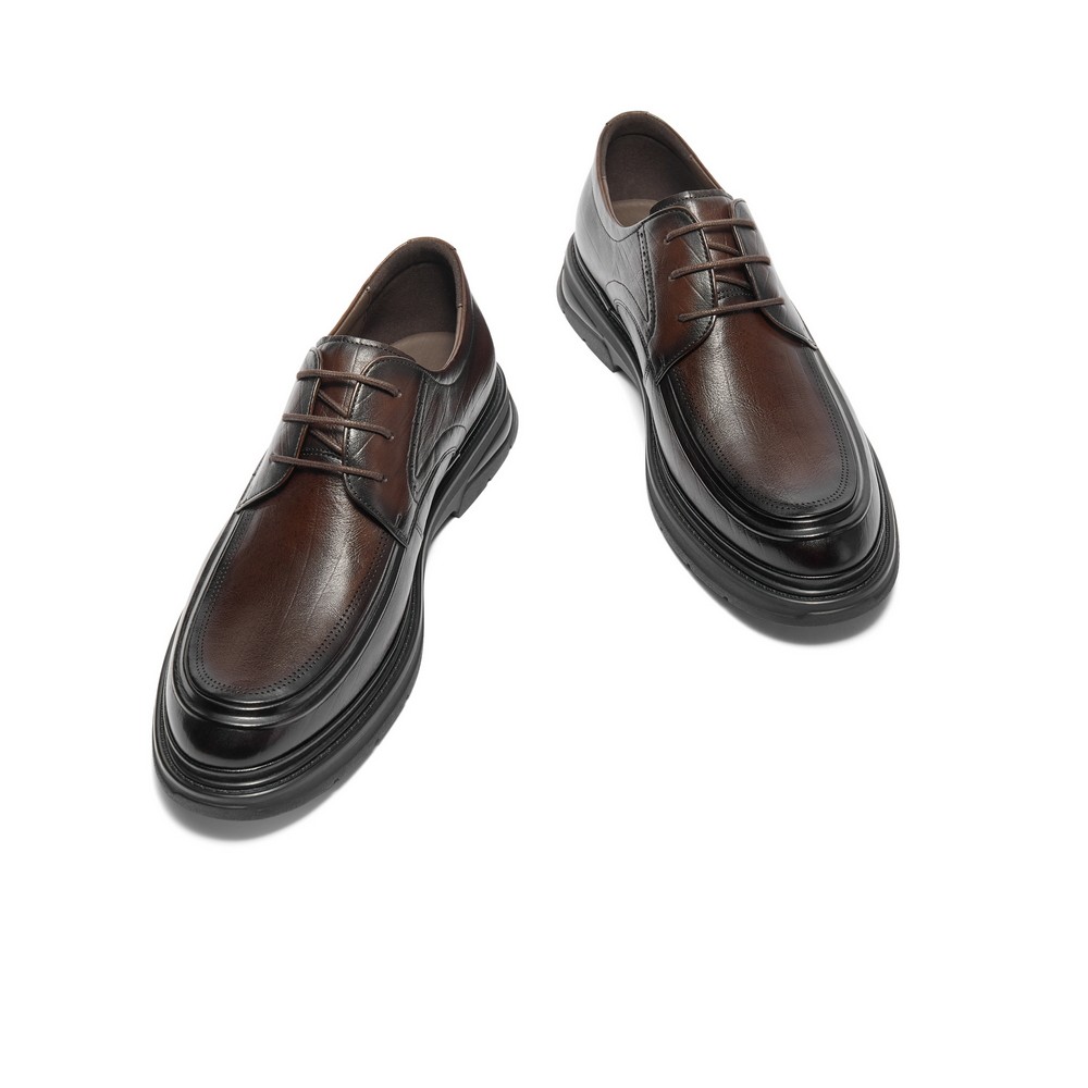 百丽男鞋商务鞋男士冬新商场同款牛皮革婚鞋正装皮鞋8KM01CM4,淘宝优惠券,粉丝福利购,淘宝优惠卷