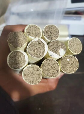 艾叶纸艾条纯艾手工石磨湖北艾柱家用三年陈野生纯艾草大长条艾灸