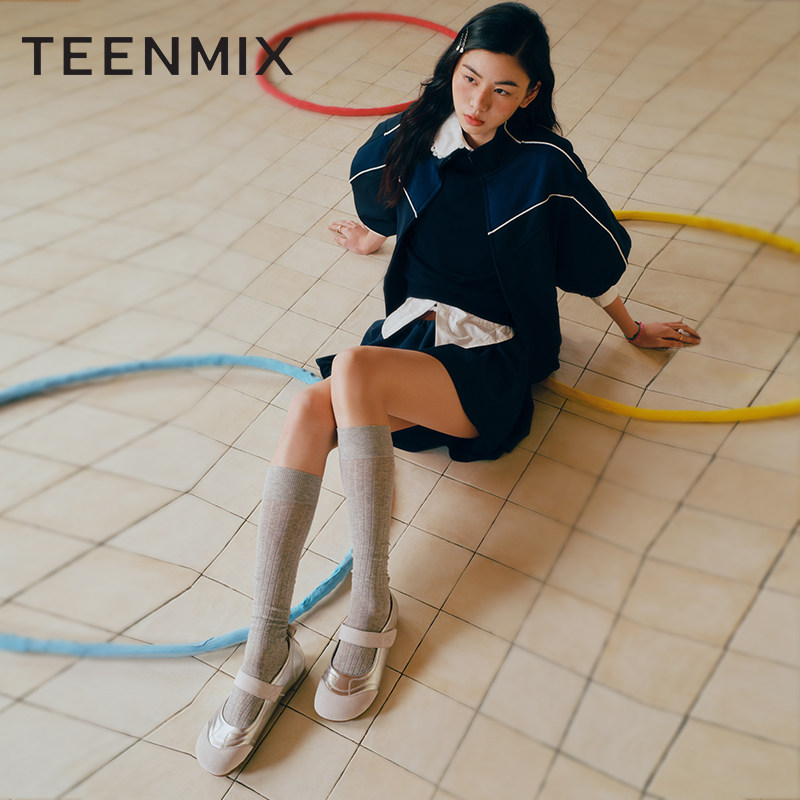 天美意大头平底银色玛丽珍皮鞋女休闲浅口单鞋2025秋新款BK581AQ5,淘宝优惠券,粉丝福利购,淘宝优惠卷