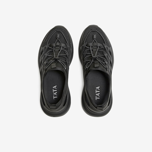 TATA他她男鞋2026夏季新款舒适百搭休闲男鞋厚底运动鞋PHW01BM6 - 图1