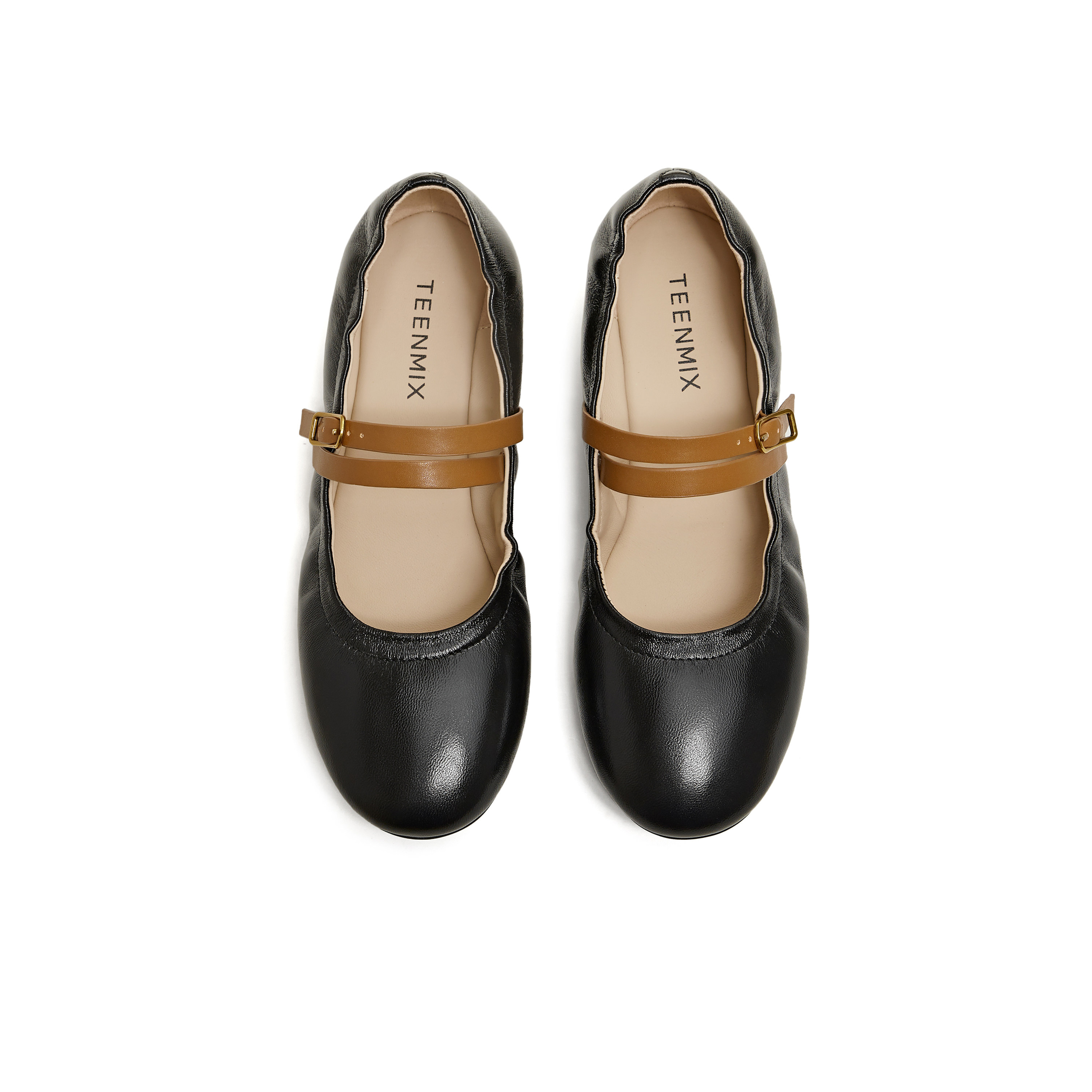 天美意2026春新款双条带通勤日常百搭复古女玛丽珍鞋KM109AQ6,淘宝优惠券,粉丝福利购,淘宝优惠卷